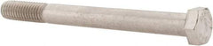 Value Collection - 3/8-16 UNC, 4" Length Under Head Hex Head Cap Screw - Partially Threaded, Grade 316 Stainless Steel, Uncoated, 9/16" Hex - USA Tool & Supply