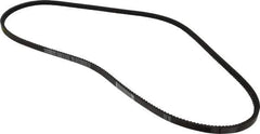 Continental ContiTech - Section AX, 62" Outside Length, V-Belt - Fiber Reinforced Vytracord, Torque-Flex, No. AX60 - USA Tool & Supply