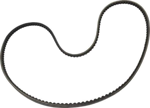 Continental ContiTech - Section BX, 73" Outside Length, V-Belt - Fiber Reinforced Vytracord, Torque-Flex, No. BX70 - USA Tool & Supply