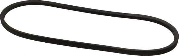 Continental ContiTech - Section A, 37" Outside Length, V-Belt - Wingprene Rubber-Impregnated Fabric, HY-T Matchmaker, No. A35 - USA Tool & Supply