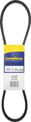 Continental ContiTech - Section A, 40" Outside Length, V-Belt - Wingprene Rubber-Impregnated Fabric, HY-T Matchmaker, No. A38 - USA Tool & Supply