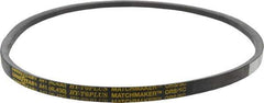 Continental ContiTech - Section A, 43" Outside Length, V-Belt - Wingprene Rubber-Impregnated Fabric, HY-T Matchmaker, No. A41 - USA Tool & Supply