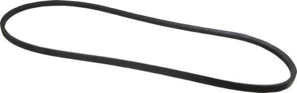 Continental ContiTech - Section A, 49" Outside Length, V-Belt - Wingprene Rubber-Impregnated Fabric, HY-T Matchmaker, No. A47 - USA Tool & Supply