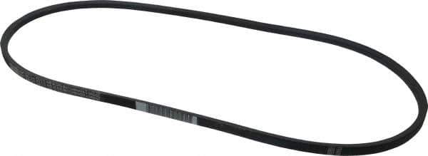 Continental ContiTech - Section A, 51" Outside Length, V-Belt - Wingprene Rubber-Impregnated Fabric, HY-T Matchmaker, No. A49 - USA Tool & Supply