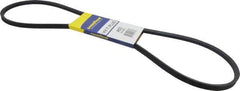 Continental ContiTech - Section A, 55" Outside Length, V-Belt - Wingprene Rubber-Impregnated Fabric, HY-T Matchmaker, No. A53 - USA Tool & Supply