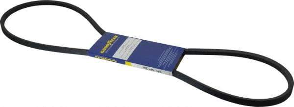 Continental ContiTech - Section A, 57" Outside Length, V-Belt - Wingprene Rubber-Impregnated Fabric, HY-T Matchmaker, No. A55 - USA Tool & Supply