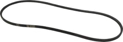 Continental ContiTech - Section A, 58" Outside Length, V-Belt - Wingprene Rubber-Impregnated Fabric, HY-T Matchmaker, No. A56 - USA Tool & Supply