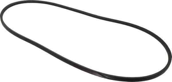 Continental ContiTech - Section A, 62" Outside Length, V-Belt - Wingprene Rubber-Impregnated Fabric, HY-T Matchmaker, No. A60 - USA Tool & Supply