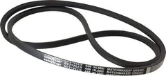 Continental ContiTech - Section A, 68" Outside Length, V-Belt - Wingprene Rubber-Impregnated Fabric, HY-T Matchmaker, No. A66 - USA Tool & Supply