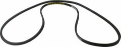 Continental ContiTech - Section A, 83" Outside Length, V-Belt - Wingprene Rubber-Impregnated Fabric, HY-T Matchmaker, No. A81 - USA Tool & Supply