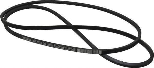 Continental ContiTech - Section A, 92" Outside Length, V-Belt - Wingprene Rubber-Impregnated Fabric, HY-T Matchmaker, No. A90 - USA Tool & Supply