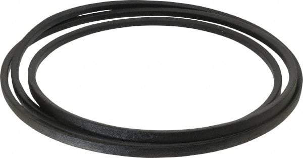 Continental ContiTech - Section A, 122" Outside Length, V-Belt - Wingprene Rubber-Impregnated Fabric, HY-T Matchmaker, No. A120 - USA Tool & Supply