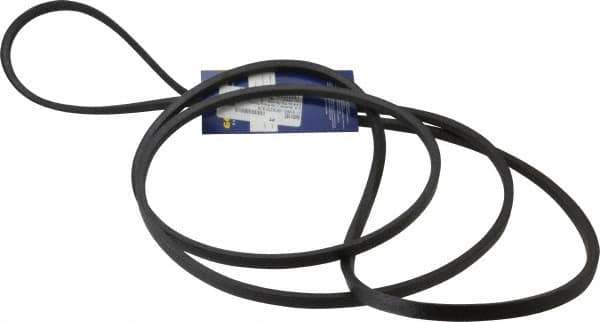 Continental ContiTech - Section A, 146" Outside Length, V-Belt - Wingprene Rubber-Impregnated Fabric, HY-T Matchmaker, No. A144 - USA Tool & Supply