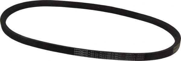 Continental ContiTech - Section B, 39" Outside Length, V-Belt - Wingprene Rubber-Impregnated Fabric, HY-T Matchmaker, No. B36 - USA Tool & Supply
