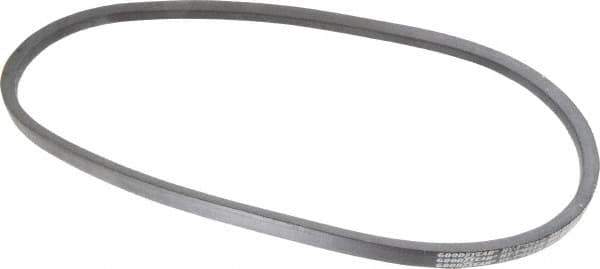 Continental ContiTech - Section B, 43" Outside Length, V-Belt - Wingprene Rubber-Impregnated Fabric, HY-T Matchmaker, No. B40 - USA Tool & Supply