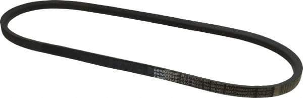 Continental ContiTech - Section B, 44" Outside Length, V-Belt - Wingprene Rubber-Impregnated Fabric, HY-T Matchmaker, No. B41 - USA Tool & Supply