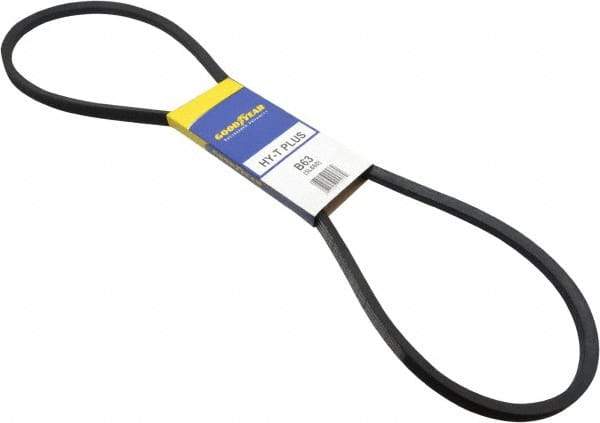 Continental ContiTech - Section B, 66" Outside Length, V-Belt - Wingprene Rubber-Impregnated Fabric, HY-T Matchmaker, No. B63 - USA Tool & Supply