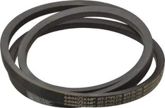 Continental ContiTech - Section B, 75" Outside Length, V-Belt - Wingprene Rubber-Impregnated Fabric, HY-T Matchmaker, No. B72 - USA Tool & Supply