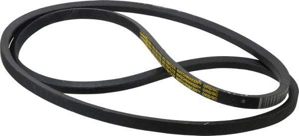 Continental ContiTech - Section B, 77" Outside Length, V-Belt - Wingprene Rubber-Impregnated Fabric, HY-T Matchmaker, No. B74 - USA Tool & Supply