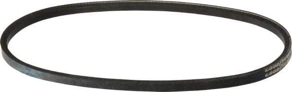 Continental ContiTech - Section 3L, 23" Outside Length, V-Belt - High Traction Rubber, Fractional HP, No. 3L230 - USA Tool & Supply