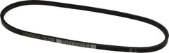 Continental ContiTech - Section 3L, 28" Outside Length, V-Belt - High Traction Rubber, Fractional HP, No. 3L280 - USA Tool & Supply