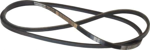 Continental ContiTech - Section 3L, 59" Outside Length, V-Belt - High Traction Rubber, Fractional HP, No. 3L590 - USA Tool & Supply