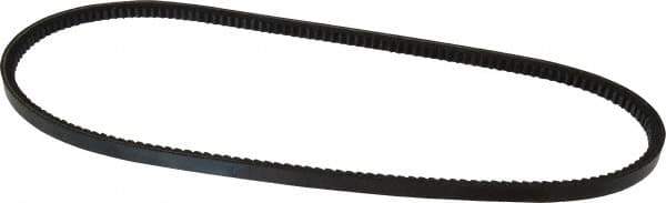 Continental ContiTech - Section 4L, 39" Outside Length, V-Belt - High Traction Rubber, Fractional HP, No. 4L390 - USA Tool & Supply