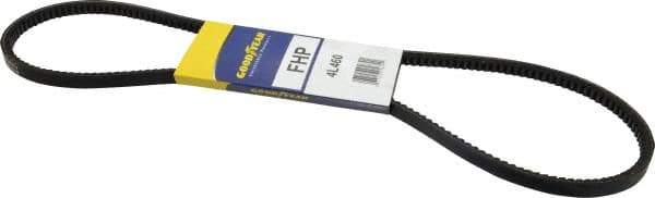 Continental ContiTech - Section 4L, 46" Outside Length, V-Belt - High Traction Rubber, Fractional HP, No. 4L460 - USA Tool & Supply