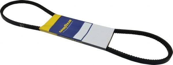 Continental ContiTech - Section 4L, 49" Outside Length, V-Belt - High Traction Rubber, Fractional HP, No. 4L490 - USA Tool & Supply