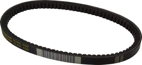 Continental ContiTech - Section 5L, 24" Outside Length, V-Belt - High Traction Rubber, Fractional HP, No. 5L240 - USA Tool & Supply