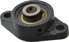 Value Collection - 3-7/8" OALBall Bearing Pillow Block - Cast Iron - USA Tool & Supply