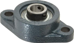 Value Collection - 3-7/8" OALBall Bearing Pillow Block - Cast Iron - USA Tool & Supply
