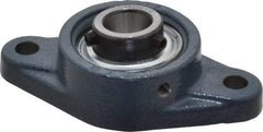 Value Collection - 4-13/32" OALBall Bearing Pillow Block - Cast Iron - USA Tool & Supply