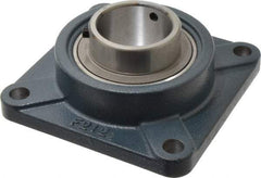 Value Collection - 6-7/8" OALBall Bearing Pillow Block - Cast Iron - USA Tool & Supply