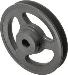 5/8″ Bore Diam, 5.45″ OD, Finished Bore Single Groove Sheave 3/4″ Wide, Cast Iron