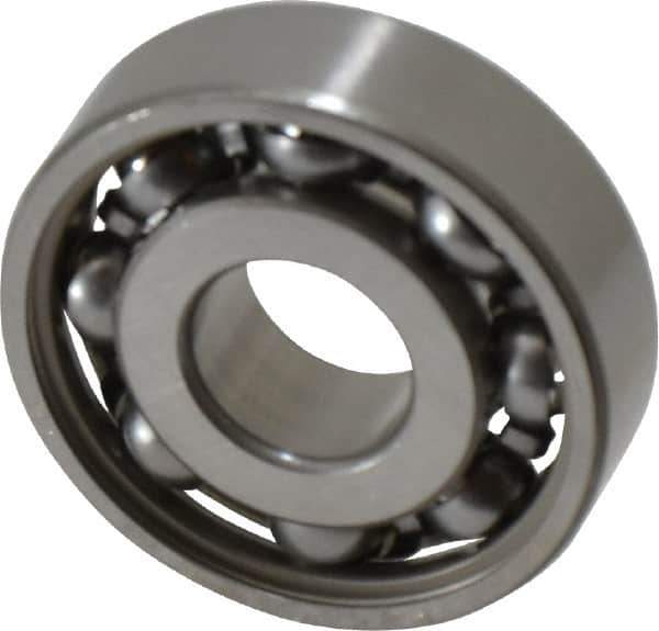SKF - 10mm Bore Diam, 28mm OD, Open Deep Groove Radial Ball Bearing - 8mm Wide, 1 Row, Round Bore, 441 Lb Static Capacity, 1,040 Lb Dynamic Capacity - USA Tool & Supply