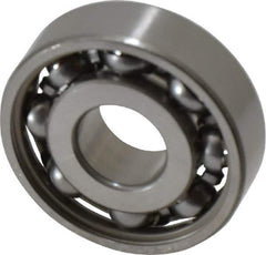 SKF - 10mm Bore Diam, 28mm OD, Open Deep Groove Radial Ball Bearing - 8mm Wide, 1 Row, Round Bore, 441 Lb Static Capacity, 1,040 Lb Dynamic Capacity - USA Tool & Supply