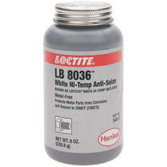 Loctite - 8 oz Brush Top High Temperature Anti-Seize Lubricant - Graphite, 2,000°F - USA Tool & Supply