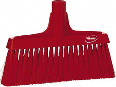 Vikan - 6-3/4" OAL Polyester Bristle Lobby Broom - 3" Bristle Length, 9-1/2" Wide - USA Tool & Supply