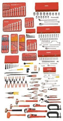 Proto - 248 Piece Intermediate Tool Set - Tools Only - USA Tool & Supply