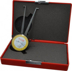 SPI - 3/4 to 1-3/4" Inside Dial Caliper Gage - 0.001" Graduation, 0.038mm Accuracy, 3-1/4" Leg Length, Ball Contact Points - USA Tool & Supply