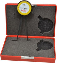 SPI - 1-1/2 to 2-1/2" Inside Dial Caliper Gage - 0.001" Graduation, 0.038mm Accuracy, 3-1/4" Leg Length, Ball Contact Points - USA Tool & Supply