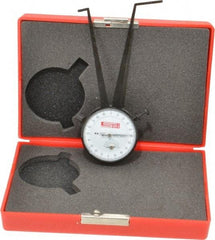 SPI - 1-7/8 to 2-7/8" Inside Dial Caliper Gage - 0.001" Graduation, 0.038mm Accuracy, 3-1/4" Leg Length, Ball Contact Points - USA Tool & Supply