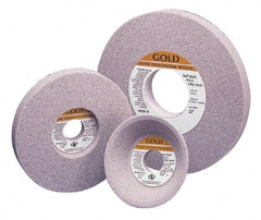 Camel Grinding Wheels - 14" Diam x 5" Hole x 1" Thick, J Hardness, 60 Grit Surface Grinding Wheel - Aluminum Oxide, Type 1, Medium Grade, 1,910 Max RPM, Vitrified Bond, No Recess - USA Tool & Supply