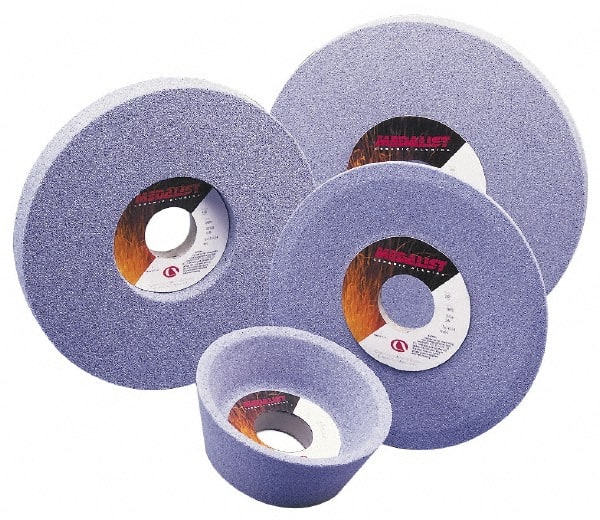 Grier Abrasives - 4 Inch Diameter x 1-1/4 Inch Hole x 1-1/2 Inch Thick, 60 Grit Tool and Cutter Grinding Wheel - USA Tool & Supply