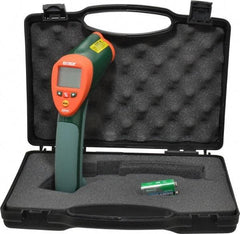 Extech - -50 to 1000°C (-58 to 1832°F) Infrared Thermometer - 50:1 Distance to Spot Ratio - USA Tool & Supply