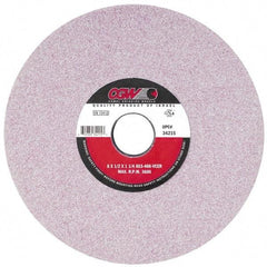 Camel Grinding Wheels - 14" Diam x 5" Hole x 1-1/2" Thick, J Hardness, 46 Grit Surface Grinding Wheel - Ceramic, Type 1, Coarse Grade, 1,910 Max RPM, Vitrified Bond, No Recess - USA Tool & Supply
