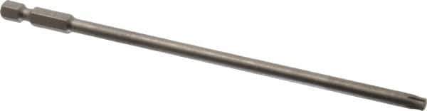 Wiha - T25 Torx Bit - 1/4" Hex Drive, 6" OAL - USA Tool & Supply