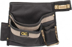 CLC - 46" Max Waste Tool Belt - 6 Pocket, 2" Wide, Tan/Black, Polyester - USA Tool & Supply