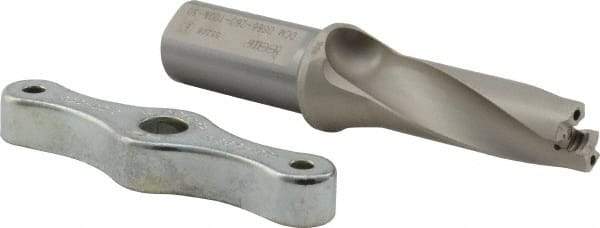 Iscar - 0.866 to 0.901" Diam, 3xD, 2.6" Max Depth, 1" Shank Diam, Replaceable Tip Drill - 22 Seat Size, DCM Toolholder, Series ChamDrill - USA Tool & Supply